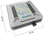 MiniMag Stirrer with dimensions , 4.7" x 4.7"