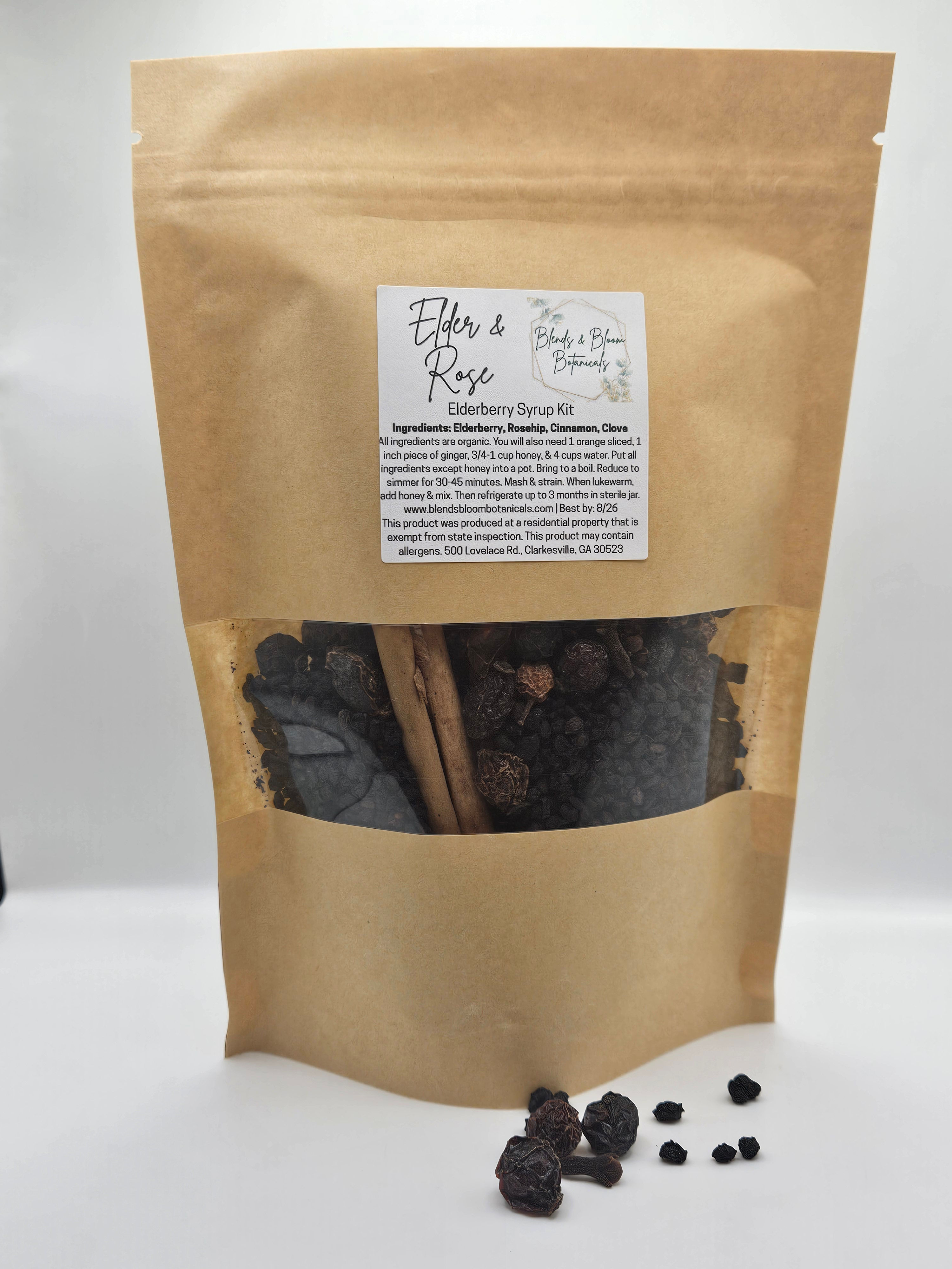 Elder & Rose Elderberry Syrup Kit