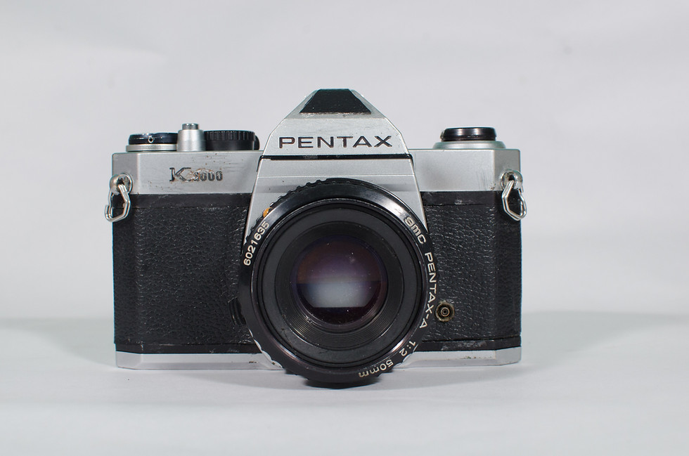 Thumbnail: Pentax K1000 with SMC Pentax-A 50mm f2 and Vivitar Macro Zoom 28-70mm f3.4 - 4.8