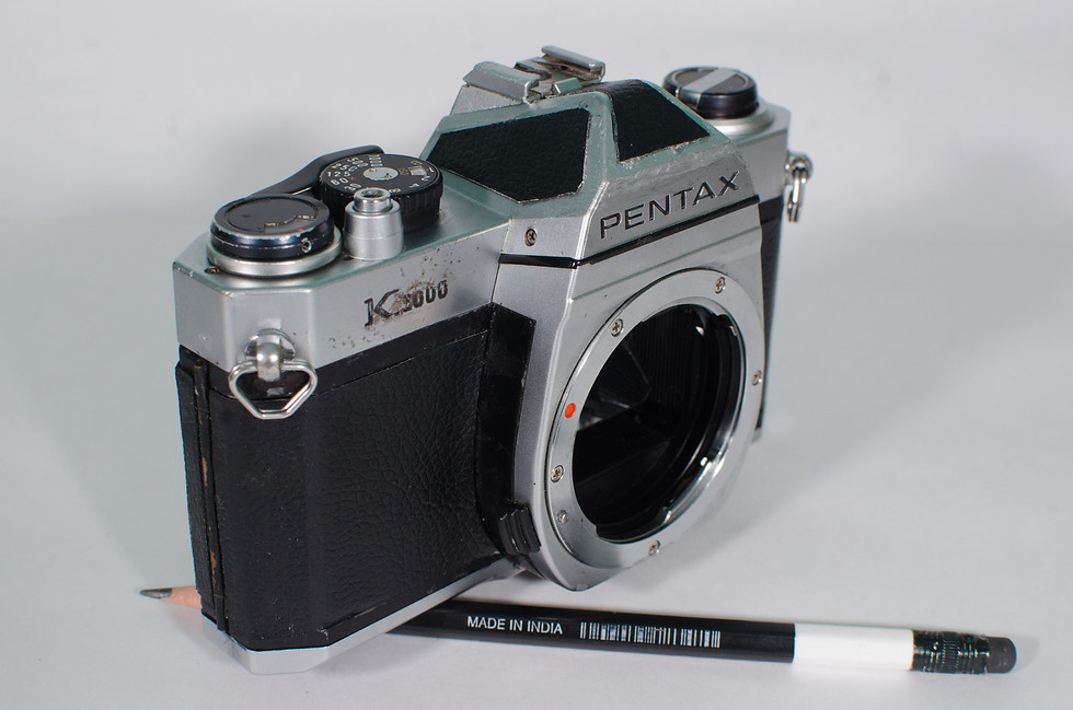 Thumbnail: Pentax K1000 with SMC Pentax-A 50mm f2 and Vivitar Macro Zoom 28-70mm f3.4 - 4.8