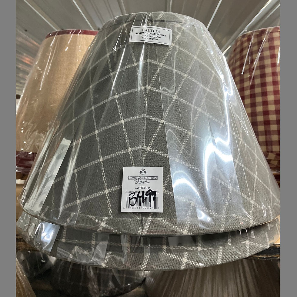 Thumbnail: Summerville Lamp Shade Pewter