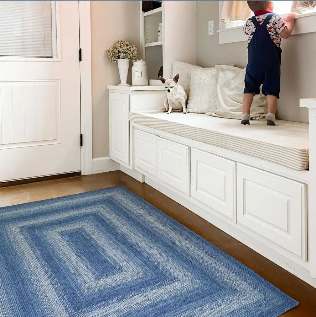 Homespice Jute Rug - Rect 8x10' Denim