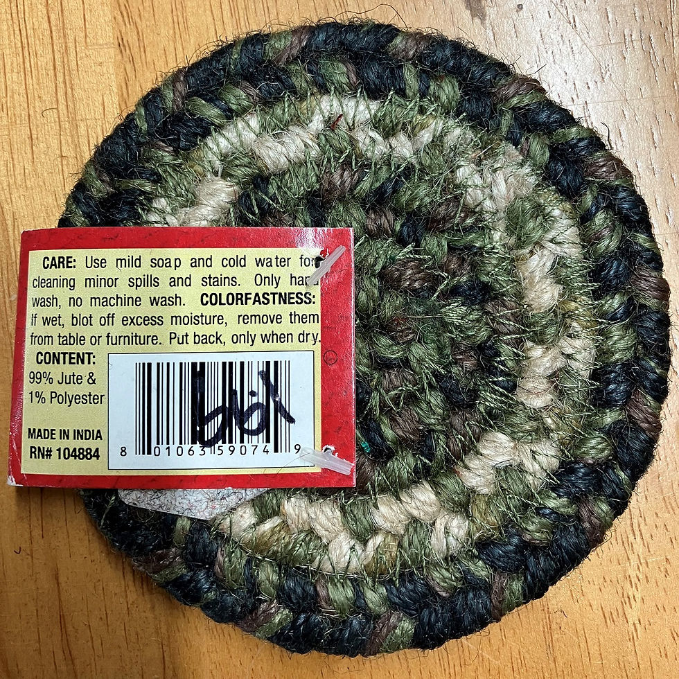 Thumbnail: Assorted Coasters 4.5"
