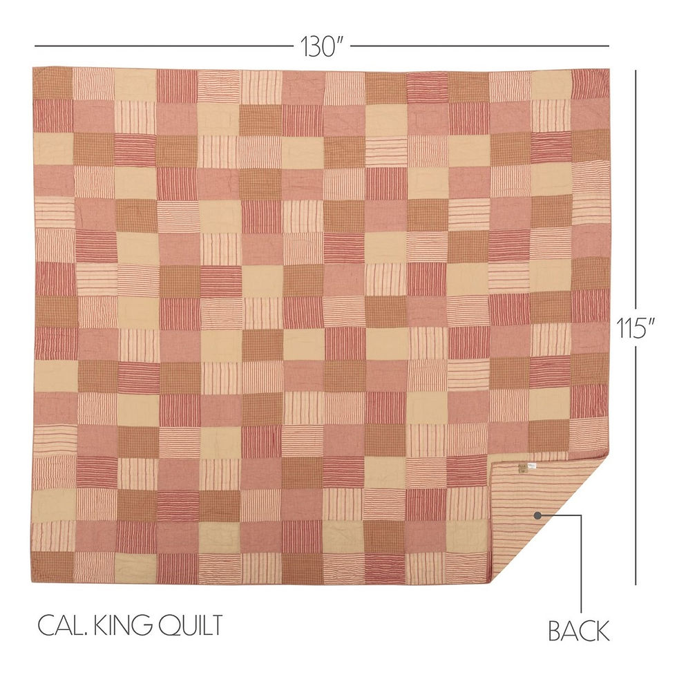 Thumbnail: Sawyer Mill Red Quilt - King