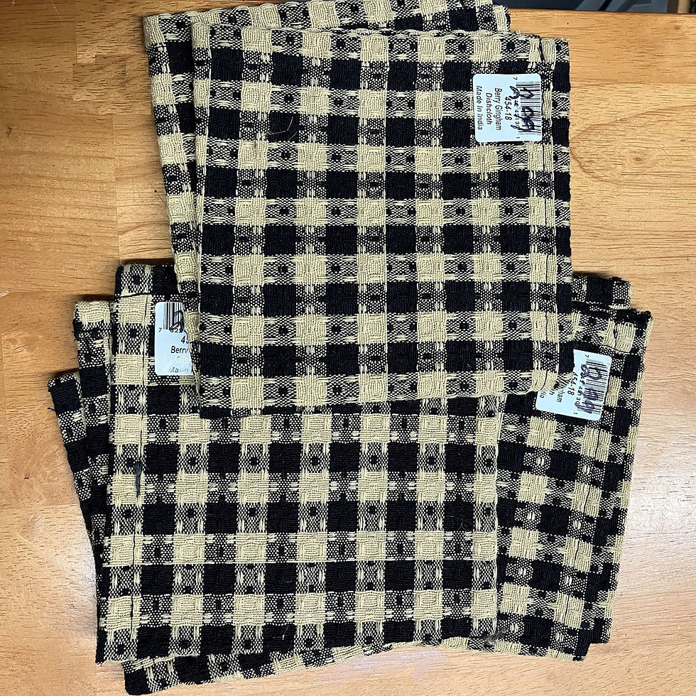 Thumbnail: Assorted Dishtowels & Dishcloths
