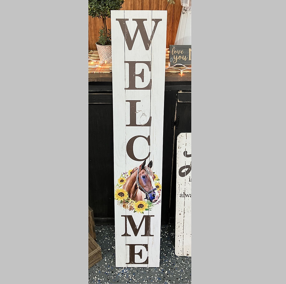 Thumbnail: Welcome Signs - Several Varieties