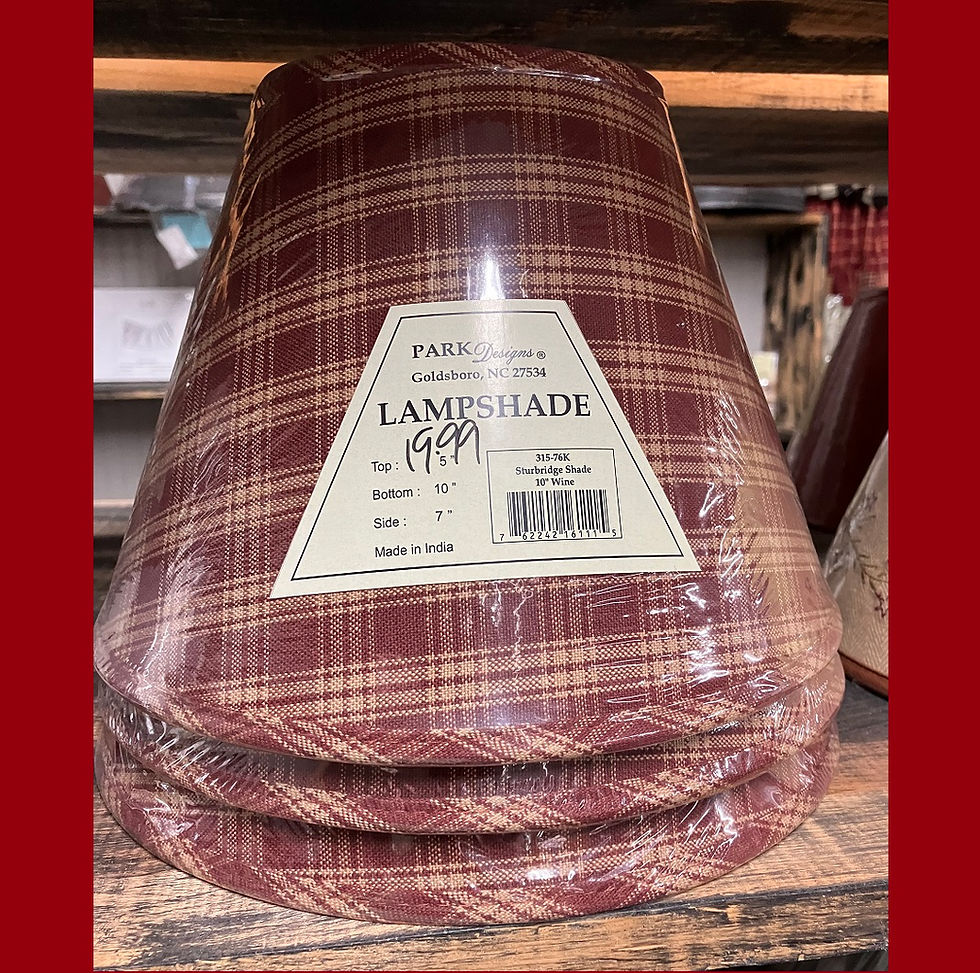 Thumbnail: Sturbridge Lamp Shade - 10", 12", 14" - Wine