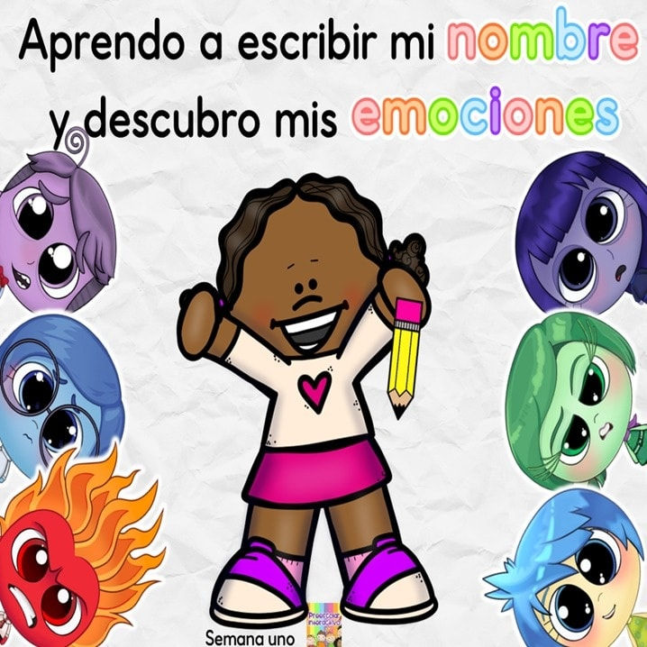 Proyecto: Aprendo a escribir mi nombre y descubro mis emociones