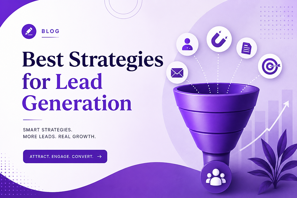 Digital marketing concept showing online lead generation strategies with SEO, social media marketing, Google Ads, Facebook Ads, organic traffic growth, and Meta Business Suite tools for business conversions.
