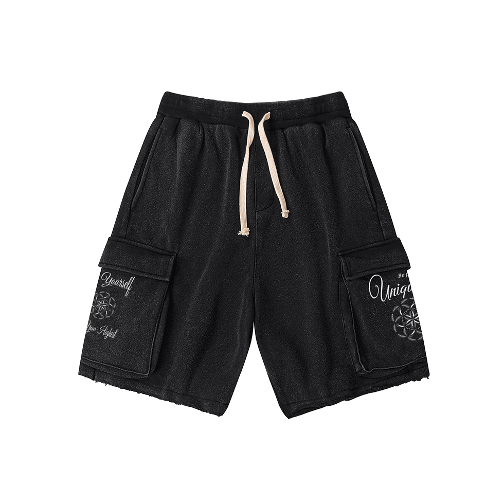 Cargo Shorts | 'Uniqueness' Edition | Protection & Chakra/Aura Cleanse
