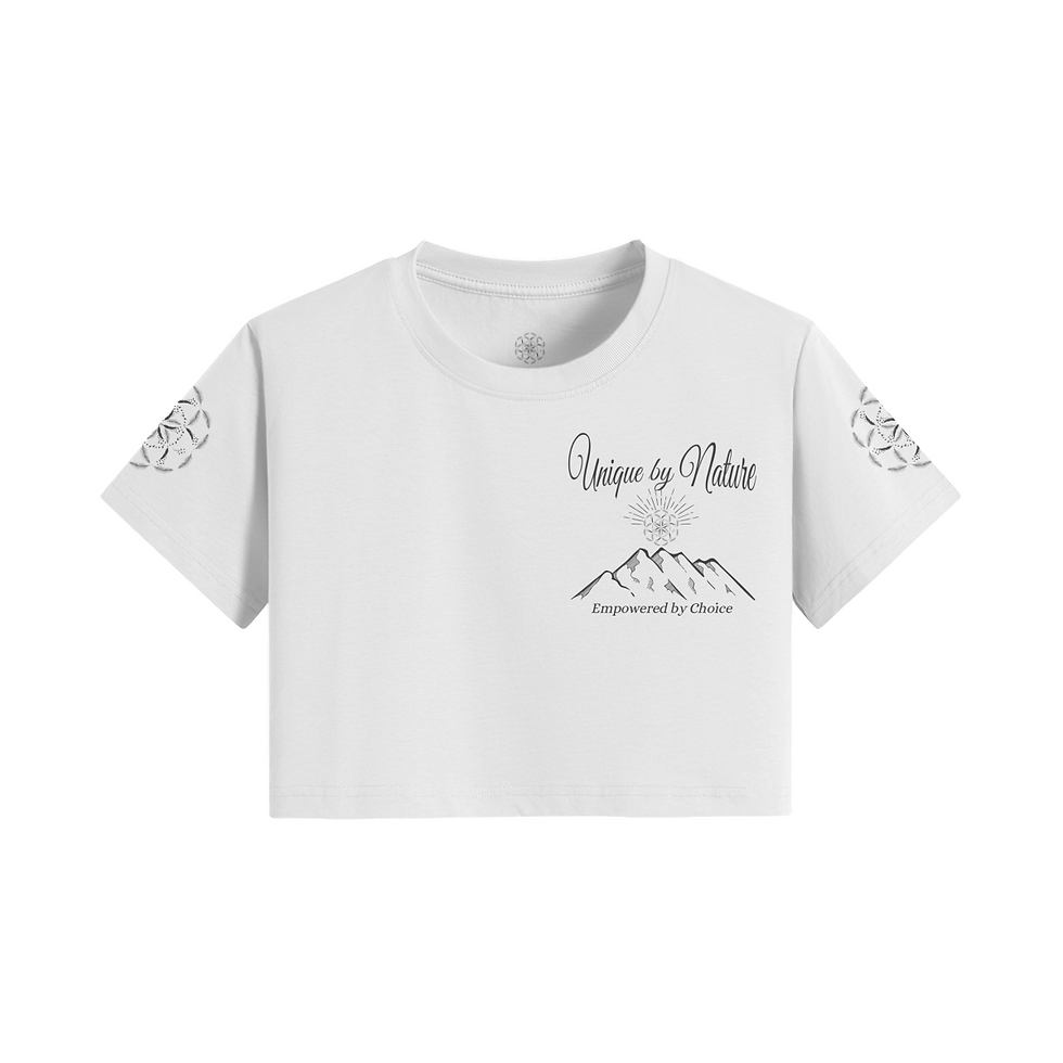 Crop Top | 'Unique by Nature' | Protection & Chakra/Aura Cleanse