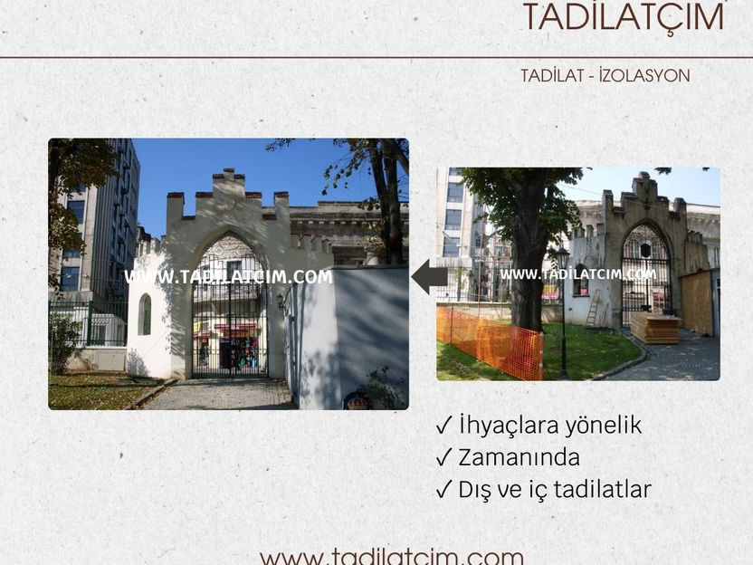 restorasyon işleri ankara