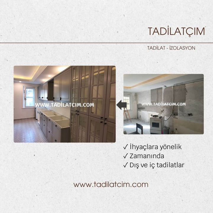 Mutfak tadilat Çankaya