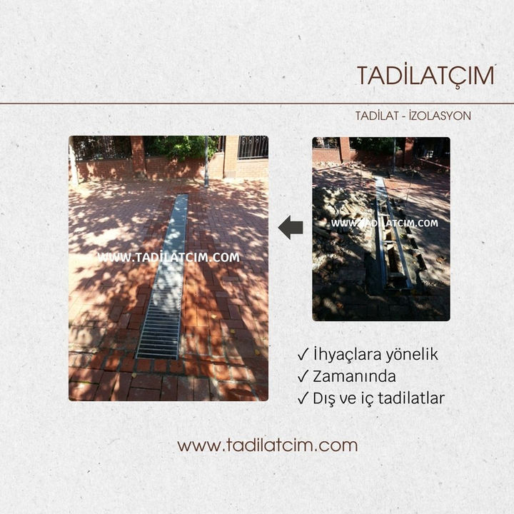 ızgara gider yol işleri