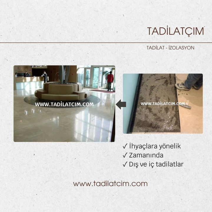 İşletme zemin tadilat