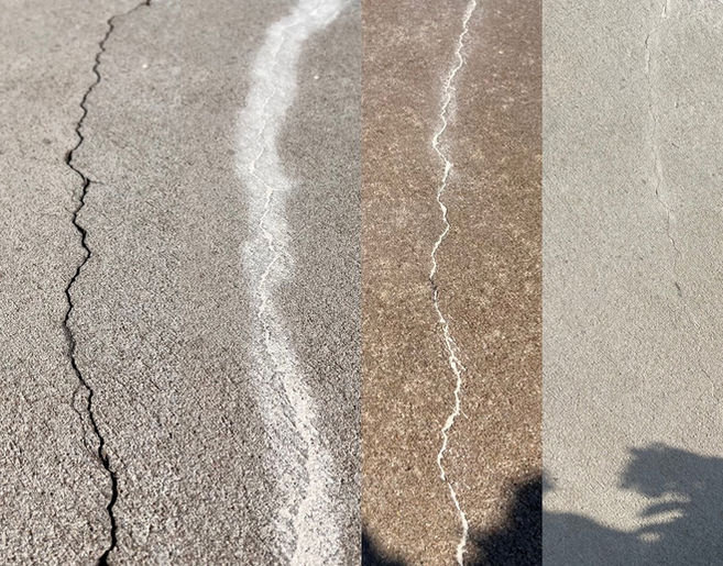 cincinnati crack repair before and after