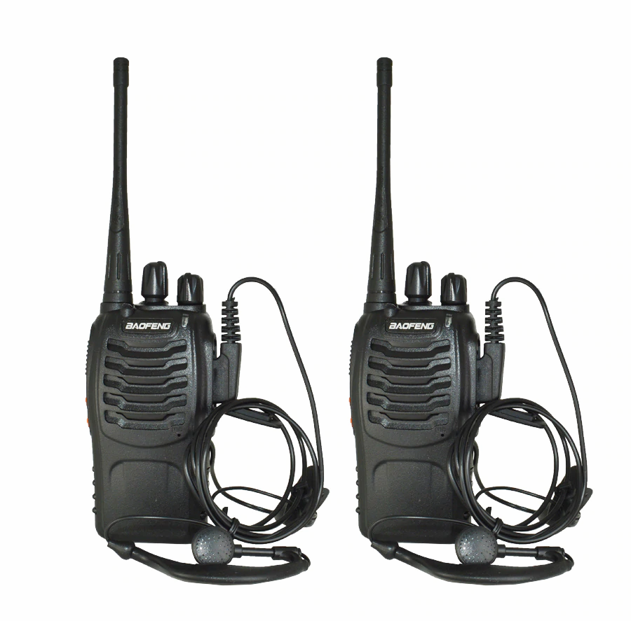 2Pcs/set baofeng BF-888S Walkie Talkie Portable radio station