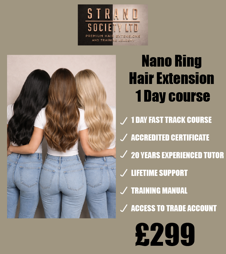 Nano Ring Fast Track 1 Day Hair extension Course