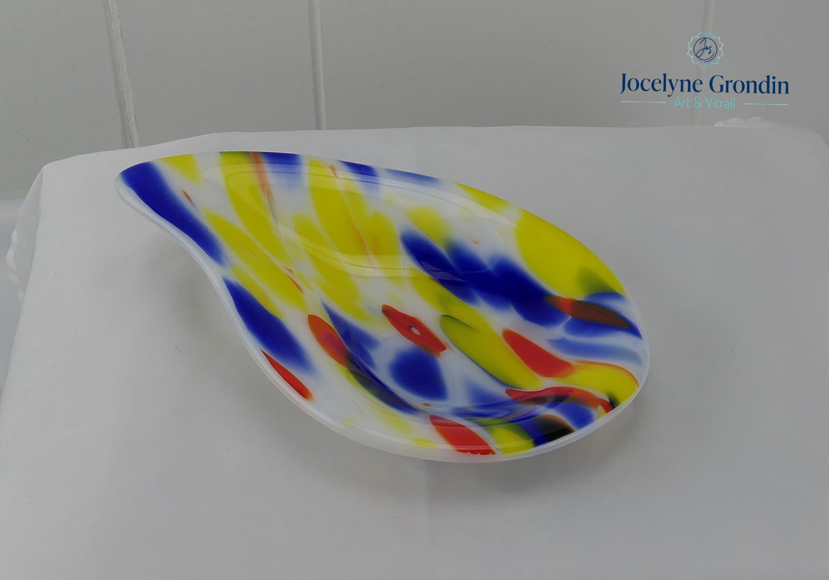 Assiette en verre No 1902