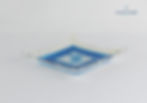 Assiette en verre No 1437 par Jocelyne Grondin d'Arts & Vitrail