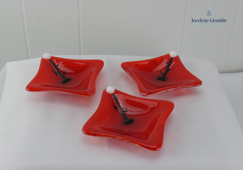 Miniature : Ensemble de plats de service 3 petites assiettes No 1899