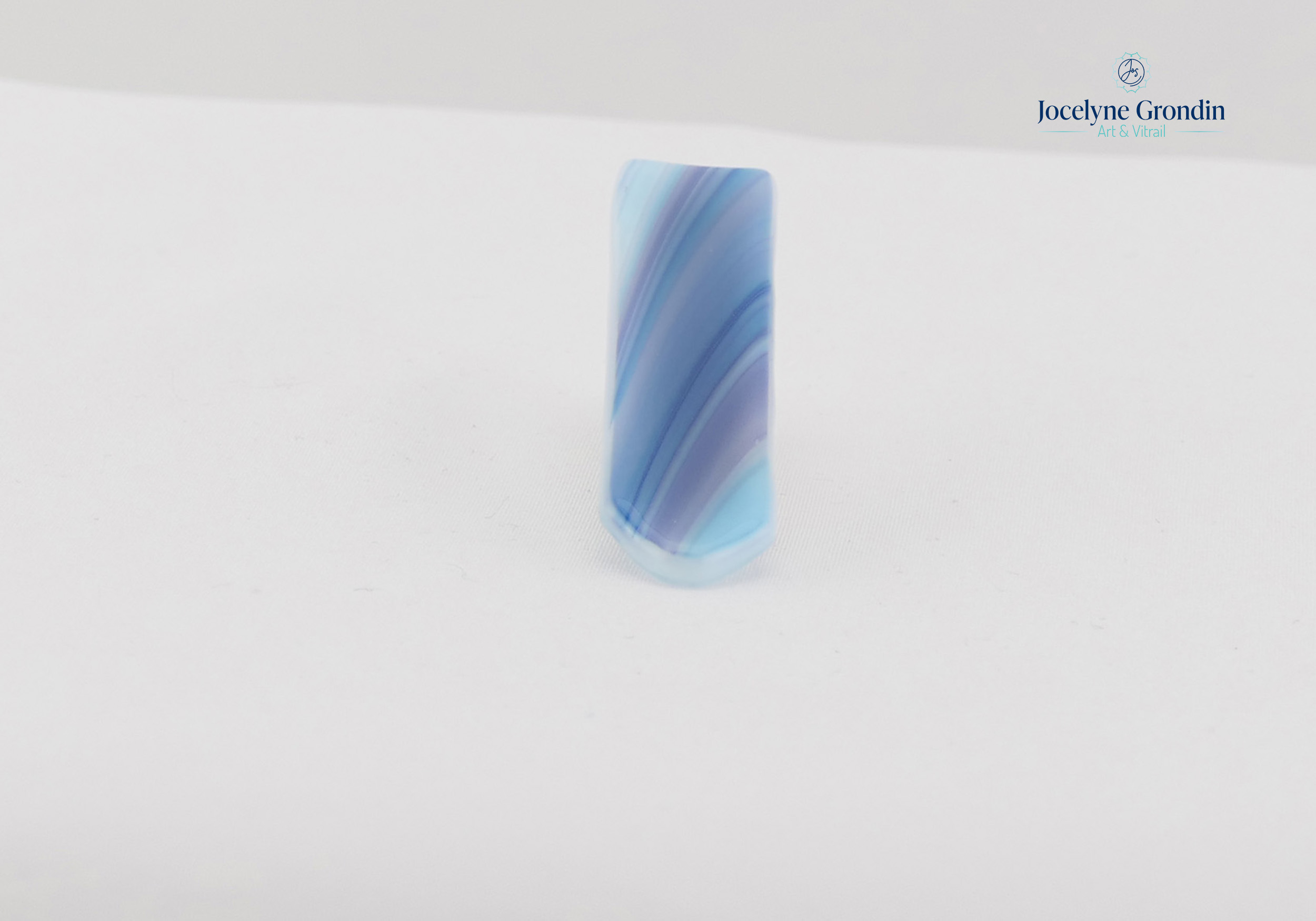 Pince à cravate bleue No 1508