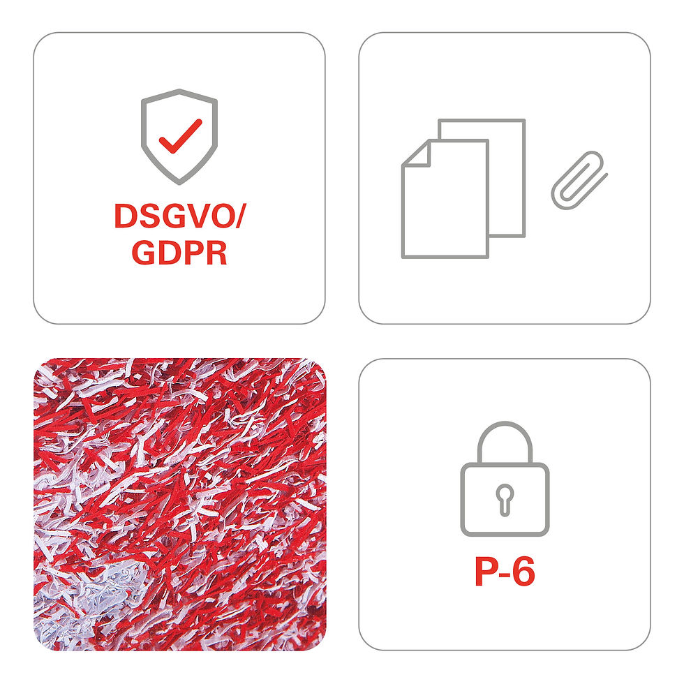 縮圖：HSM Securio B32 粒狀 (0.78x11mm) 6張 碎紙機