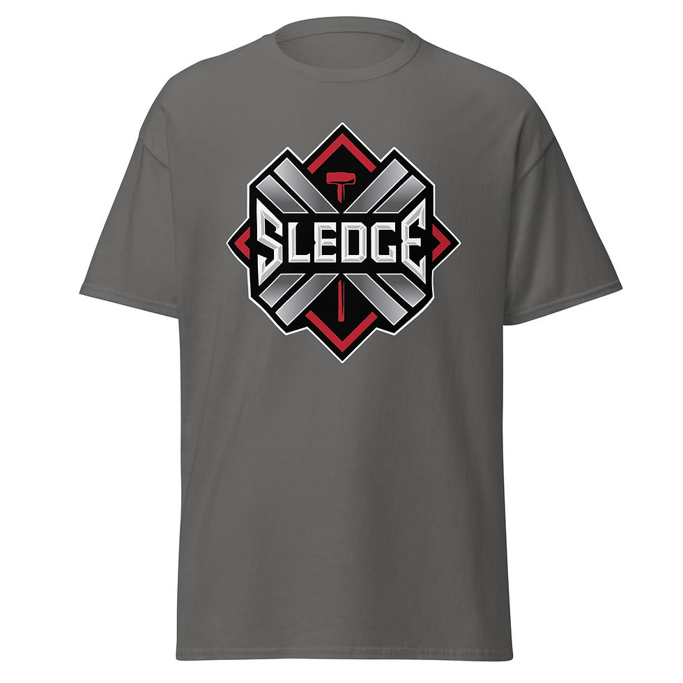Thumbnail: Sledge X Shirt Silver & Red