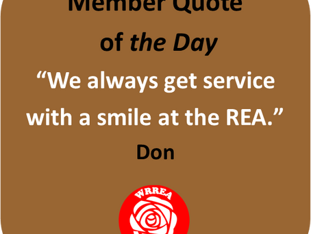 Member Quote of the Day