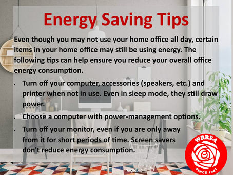 Energy Saving Tips