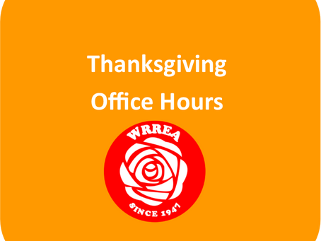 Thanksgiving Office Hours