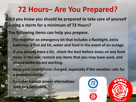 72 Hours- Are You Prepared?