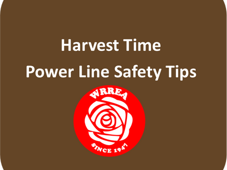 Harvest Time- Power Line Safety Tips