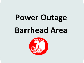 Power Outage- Barrhead Area