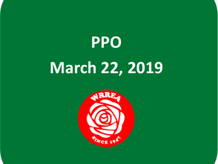 PPO- March 22, 2019
