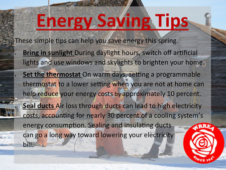Energy Saving Tips