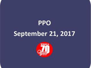PPO September 21, 2017