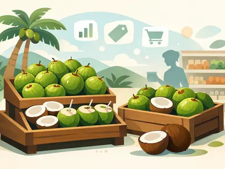 Fresh Coconuts for Retail Displays That Sell