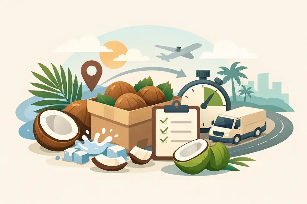 Guide to Coconut Delivery Freshness