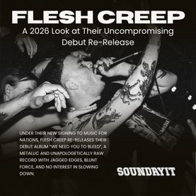 Flesh Creep: A 2026 Look at Their Uncompromising Debut Re-Release
