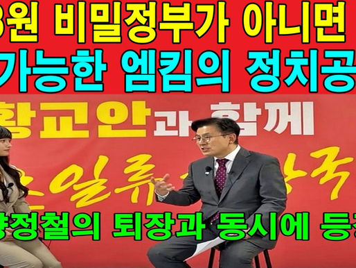 3원 체제 비밀정부가 아니면 불가능한 엠킴의 정치공작