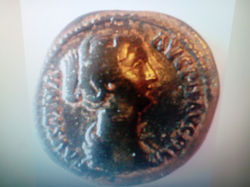 Moeda romana Faustina Junior