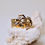 Thumbnail: Coral Shaped Handmade Gold Ring