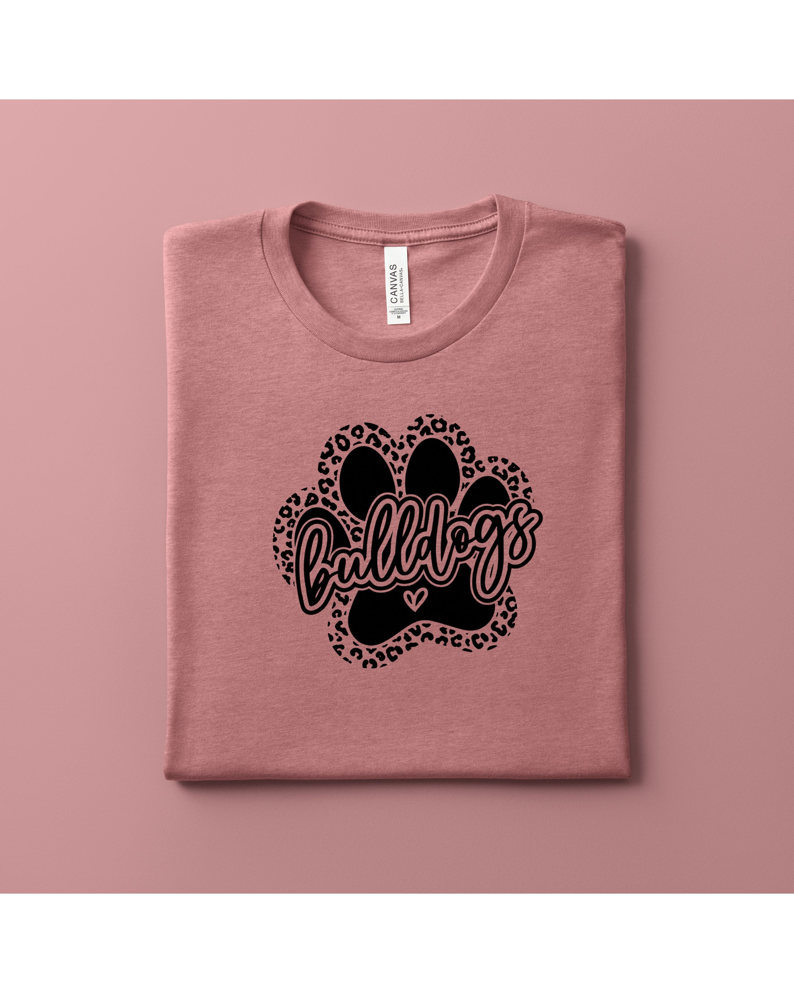 Bulldogs Paw Comfy Tee