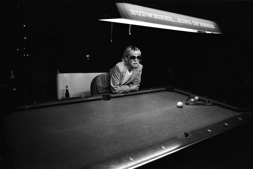 French actress Bulle Ogier at Al’s Bar in DTLA - 1985. Photo from Wiki Commons. 