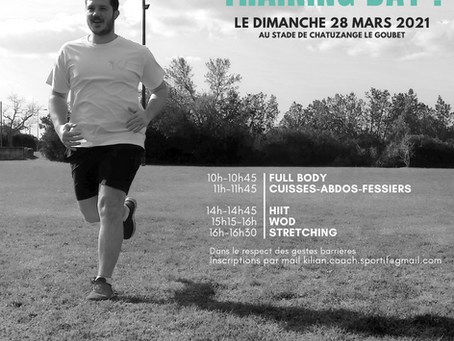 TRAINING DAY | DIMANCHE 28 MARS 2021