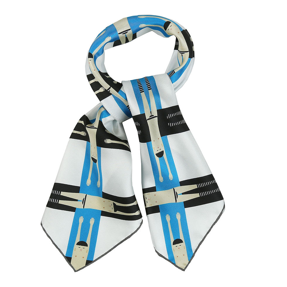 Eva silk scarf