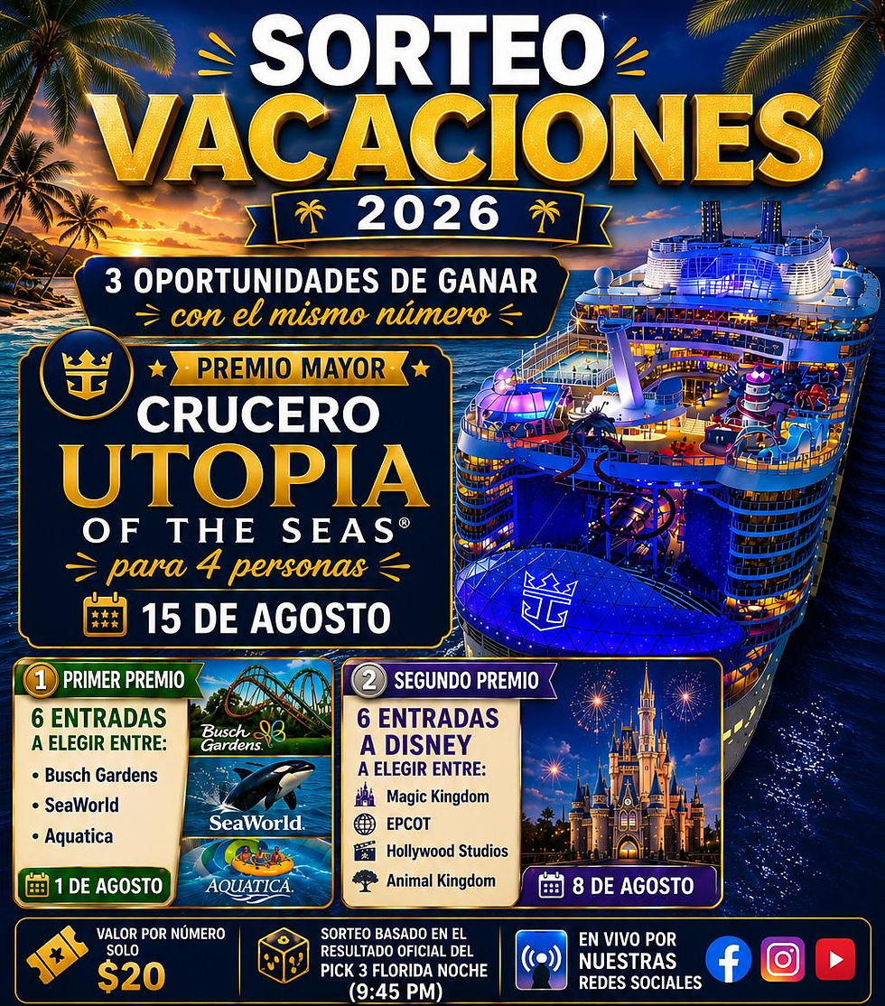 SORTEO VACACIONAL