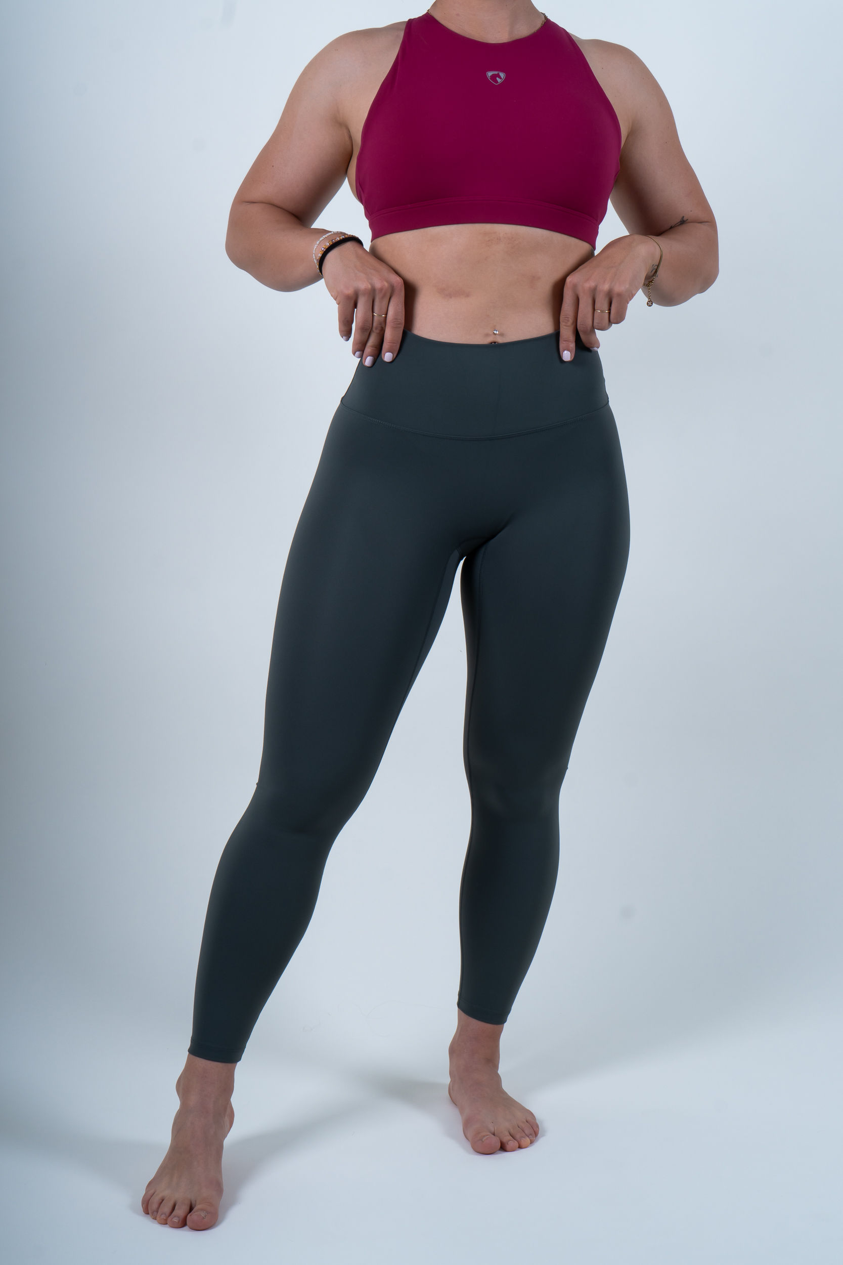 Seamless Light Leggings - Spruce Green