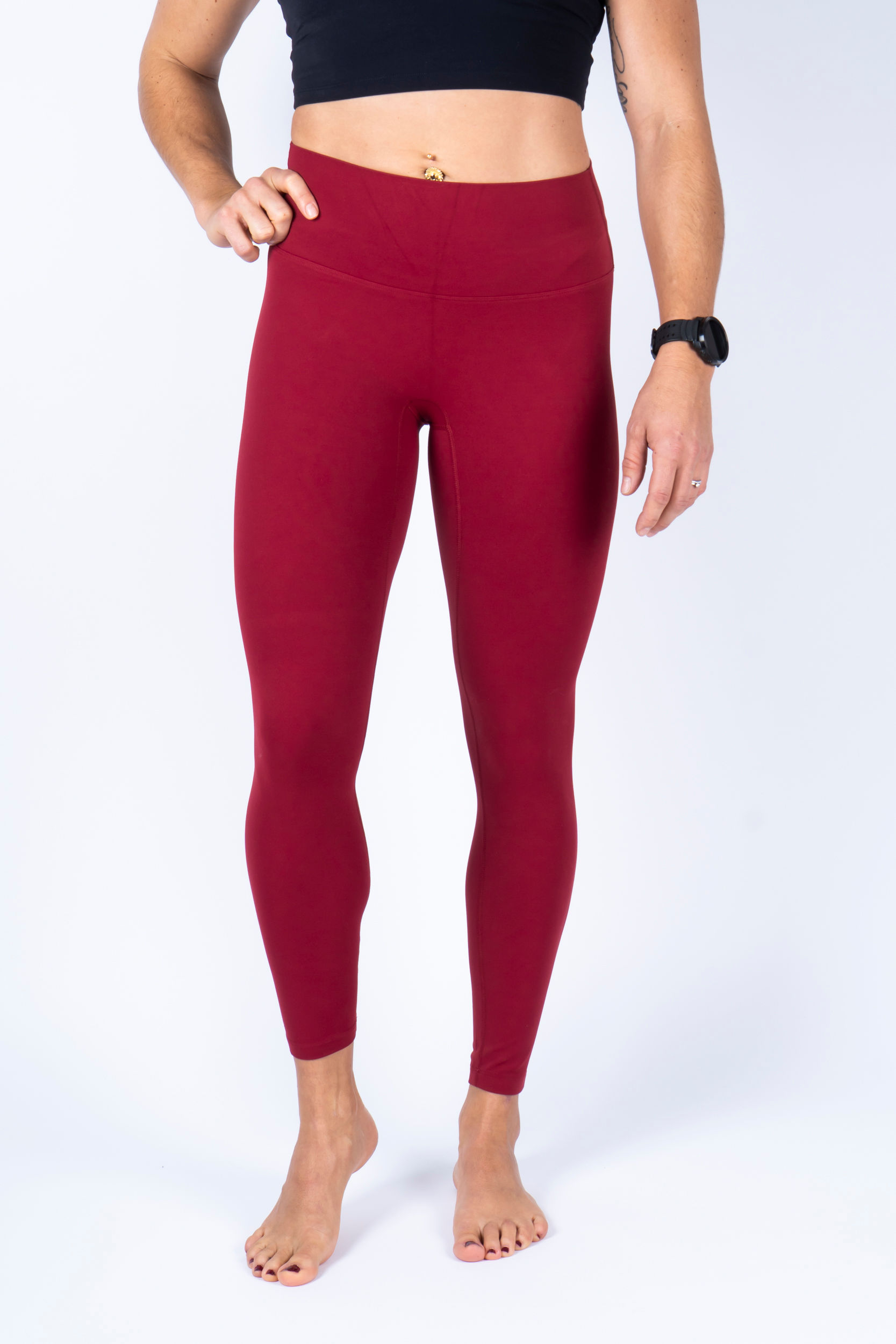 Seamless Light Leggings - Cardinal Red